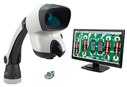 Mantis HD Cam Mantis Elite Cam HD stereo microscope with monitor