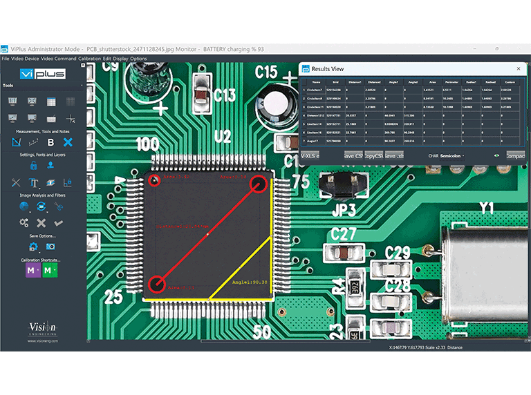 ViPlus-screen-pcb-768×572 ViPlus software screen showing a PCB