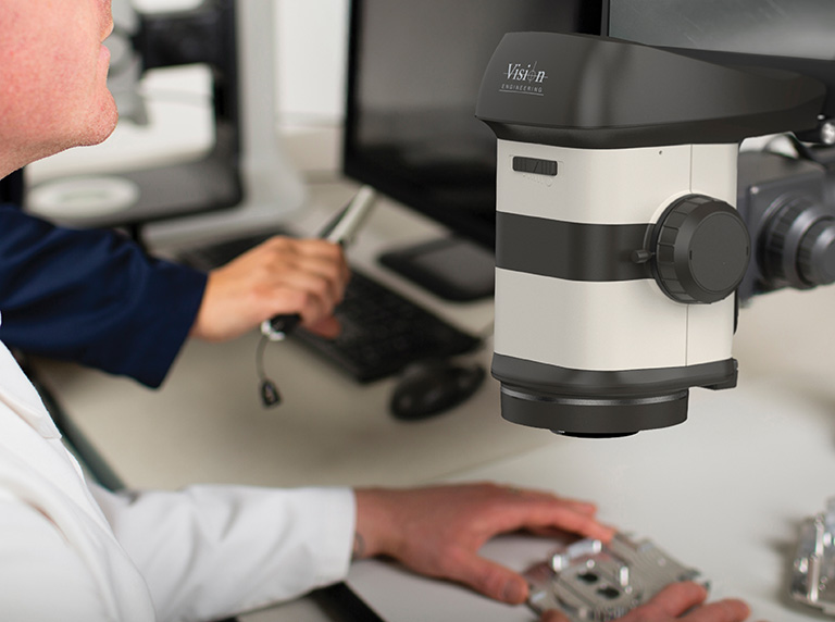 VISO_machined_Edit_CMYK-768×572 A machined metal part being examined by ProteQ VISO